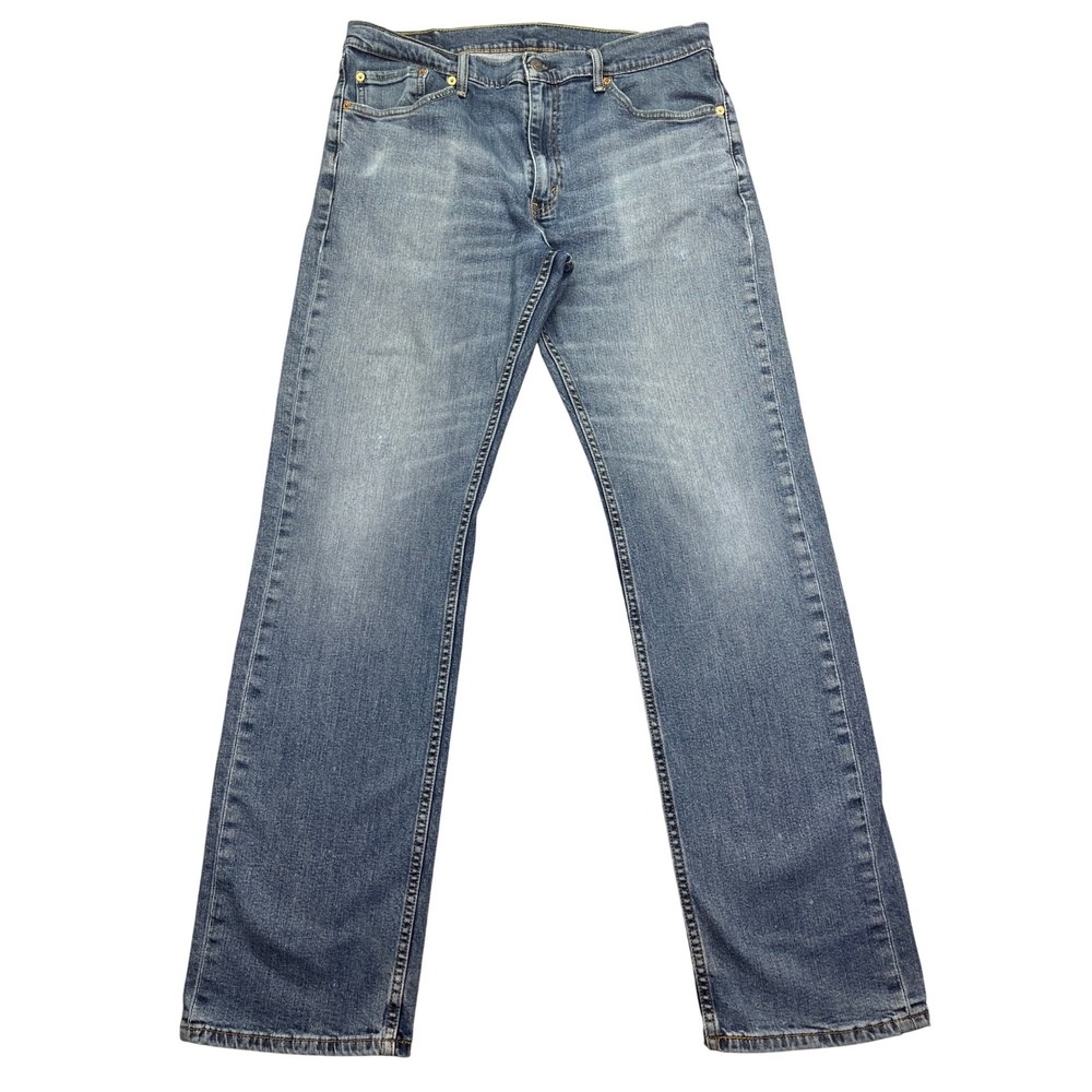 Levi's 559 Relaxed Straight Leg Jeans Light Wash Denim Pants W36 Fits 34" Grunge